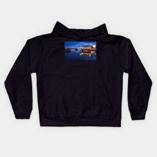 Cardiff Bay Reflections Kids Hoodie